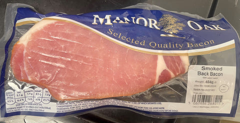 Smoked Back Bacon 454g