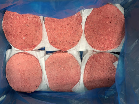 Frozen Texas Beef Burgers