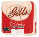 Gills Popular Pork Sausages - 400g